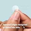 Mighty PatchTM Invisible+ Patch The Barely-There Daytime Hydrocolloid Acne Pimple Patch for Covering Zits and Blemishes, Tapered Edges Designed to Blend Into Skin (72ct) (Pack of 2)