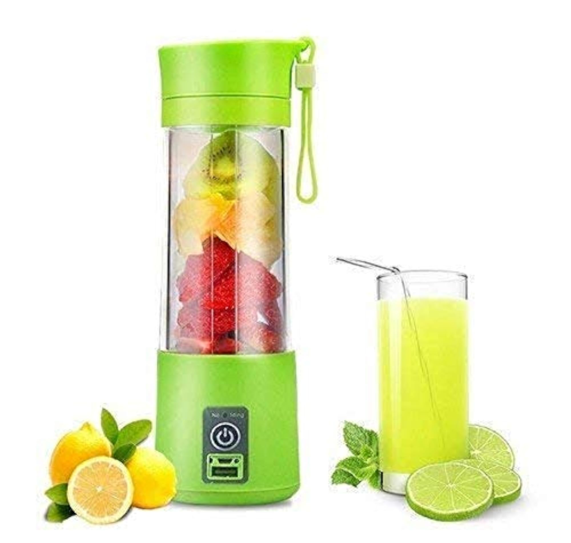 USB Electric Juicer with Sipper, Blender 380Ml Juicer Cup