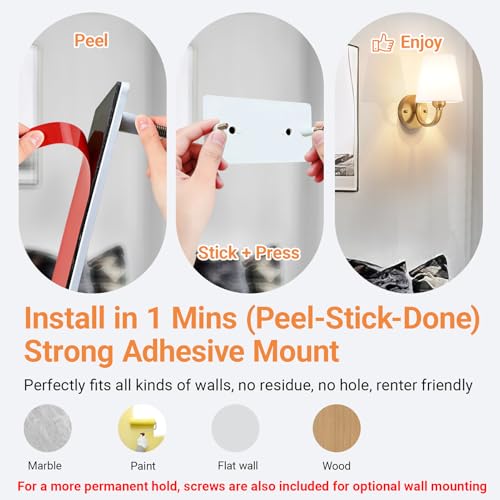 Image of Peel and Stick Wall Sconces, Stick On Wall Sconces Battery Operated, Wireless Adhesive Wall Sconce with 10000mAh Battery Corn Bulb, No Drilling Wall Lamp for Bedroom Living Room