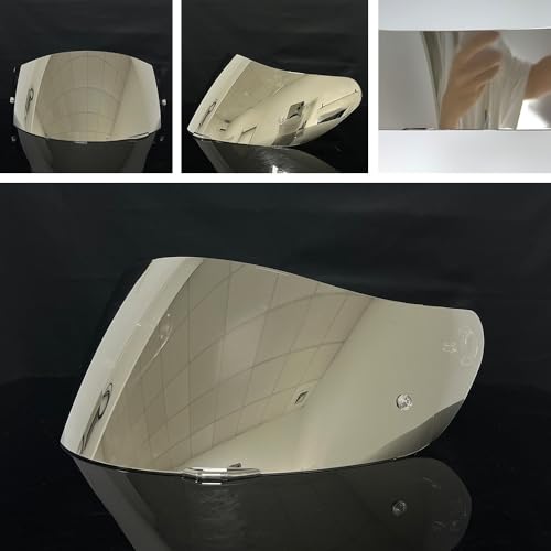 BSTOP K1 Helmet Visor,UV Protecror Helmet Face Shield Visor Windshield for AGV K1, K1S, K3SV, K5, K5S(Revo Clear Silver-day and night) by BSTOP - Image 7