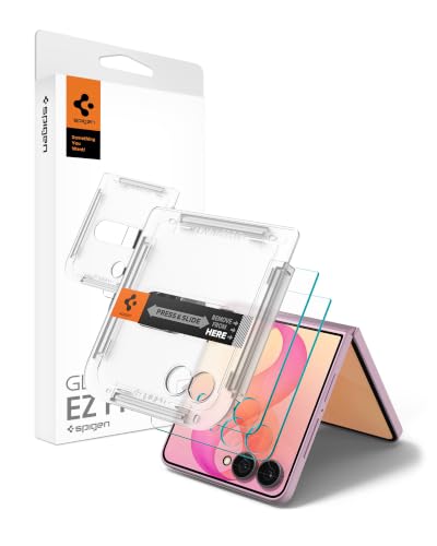 Image of Spigen GlasTR EZ FIT Screen Protector for Galaxy Z Flip 8 / Galaxy Z Flip 7