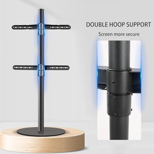 Soporte móvil de piso para TV LCD de 37 a 75 pulgadas miniatura 5