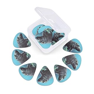 Médiators de guitare 12-Pack Baby Hippos Guitar Picks pour guitare électrique Guitare acoustique Diverses guitares - Les Beatles, Paul McCartney, John Lennon, RIngo Starr, George Harrison Médiators de guitare 12-Pack Baby Hippos Guitar Picks pour guitare électrique Guitare acoustique Diverses guitares – Image 5
