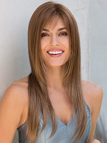 Robin Wig Color Champagne Rooted – Noriko Wigs 25″ Long Layered Mid-Back Sleek Straight Wispy Bang Synthetic Average Cap Bundle MaxWigs Hairloss Booklet Robin Wig Color Champagne Rooted – Noriko Wigs 25″ Long Layered Mid-Back Sleek Straight Wispy Bang Synthetic Average Cap Bundle MaxWigs Hairloss Booklet