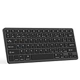 CC Store Clavier sans Fil Bluetooth pour iPad/Pro/Air/Tablette Android, Disposition AZERTY...