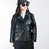 Elife Girls Fashion PU Leather Motorcycle Jacket C... #5