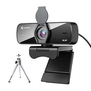4K Ultra HD Quality with No Image Distortion: The 4K Webcam supports 4K@30fps HD recording with 12 megapixels to capture every detail in the image. With an ultra-low distortion rate, it ensures that characters and images are intact and undistorted, a...