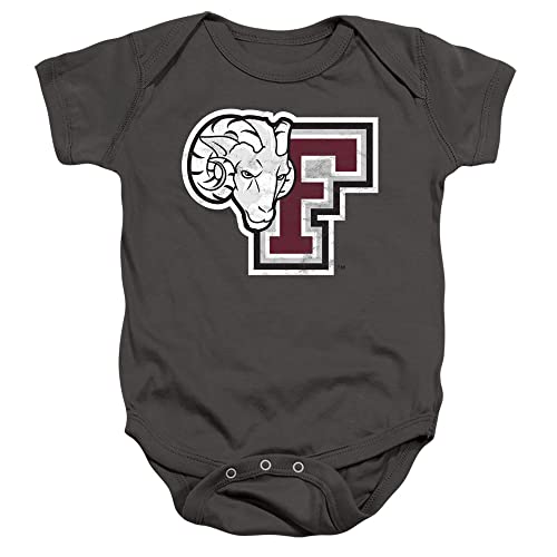 Fordham University Official Distressed Primary Unisex Infant Snap Suit for Baby