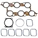 SHOZHO Lower Upper Intake Manifold Gasket Set Replace# MS972401 MS19932 Fits for 3.6L Chevy for Camaro for Caprice for Colorado for Impala for Cadillac for Buick for GMC