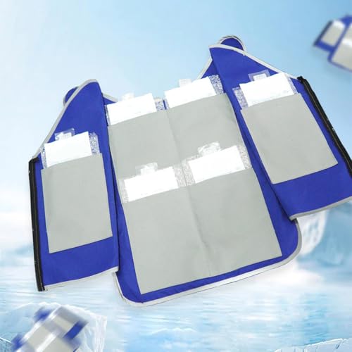 Chaleco refrigerante ligero para trabajar en la construcción y exterior 5