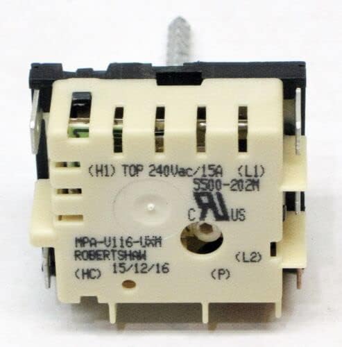 5500-202 (M) Infinite Switch Control 240 Volt for Electric Burner