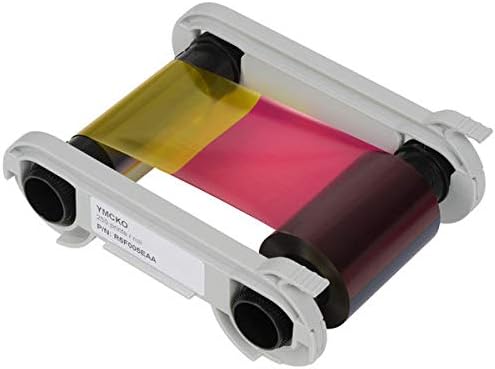R5F008EAA YMCKO Colour Ribbon (300 Prints) with Free Three Month Trial of EasyBadge Lite Printing Software