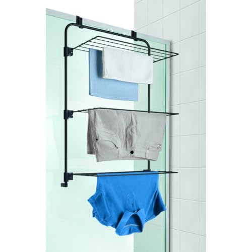 Séchoir à linge de porte Metaltex Gale pour petits espaces et appartements - 3