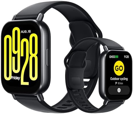 XIAOMI Redmi Watch 5 Active, Llamadas Bluetooth, Pantalla LCD de 2 Pulgadas, Monitor de frecuencia cardíaca, 140 Modos Deportivos, hasta 18 días de autonomía, Negro