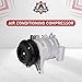 Replacement A/C Compressor Air Conditioning Control - Compatible with Nissan Murano, Maxima, Quest, Pathfinder 3.5L 2009-2014 - Replaces 92600JP01C, 10000652, FG671, 11319C - AC Compressor For Car