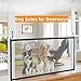 Gcffom Treppenschutzgitter Hund,Tierschutzgitter,Hundeschutzgitter Zusammenklappbar,Absperrgitter Hund,Türschutzgitter Ohne Bohren für Treppen,Türen,Flur(180 * 72cm,Schwarz)
