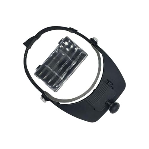 1 Uds Equipo de Apicultura Lupa Gafas de Aumento múltiple for Transferencia de Apicultura Productos de Larvas de Abeja Herramientas de Apicultura (Color : Black)