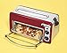 Hamilton Beach Toastation Oven with 2-Slice Toaster Combo, Ideal for Pizza, Chicken Nuggets, Fries and More (22703H), Red