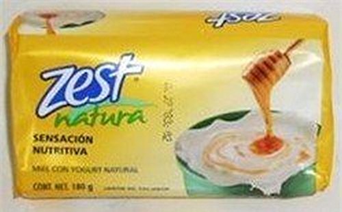Zest Natura Honey & Yogurt Bar Soap for 180g /6.35oz.