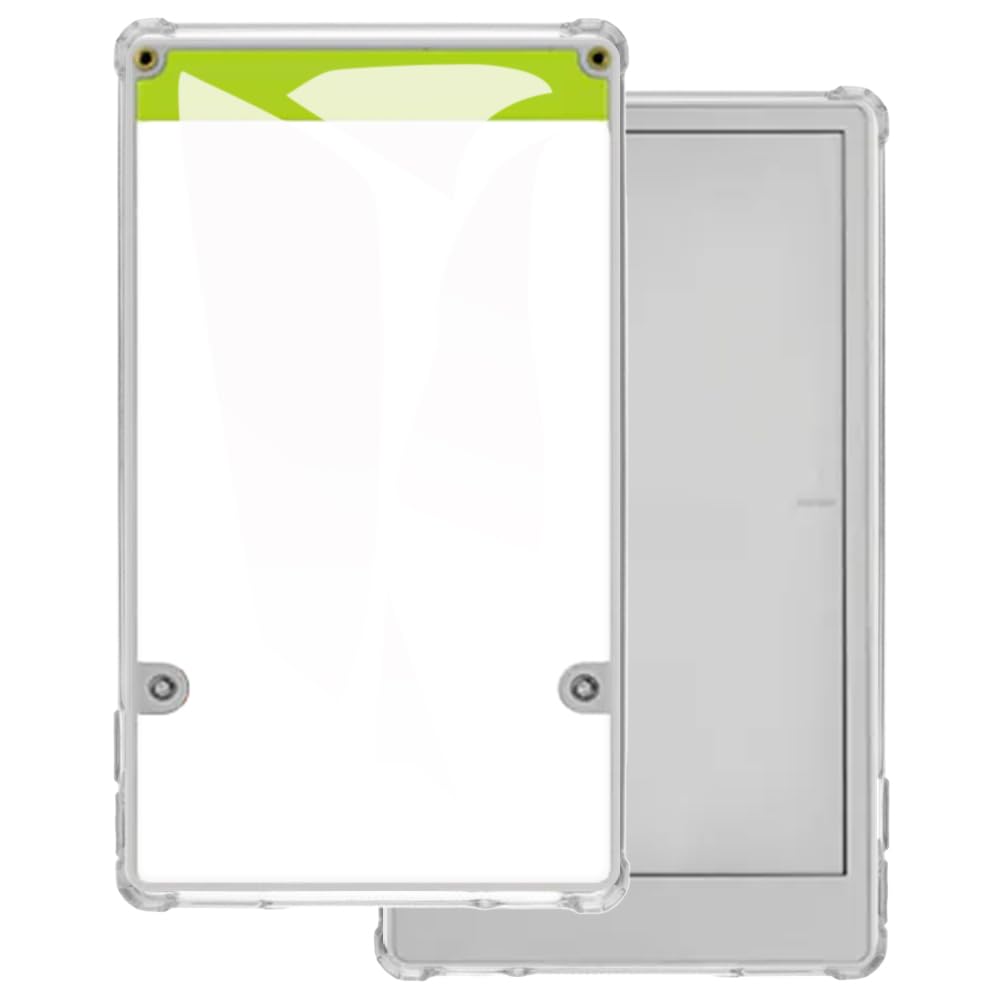 Case Compatible with M5 Stack Paper S3 ESP32-S3 Case Shockproof TPU Soft Flexible Gel Protective Phone Cover with Anti-Scratch & Military-Grade Anti-Drop (Clear)