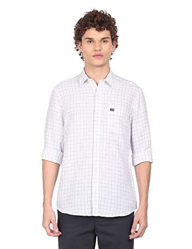 Image of Arrow Men's Solid Slim Fit Shirt