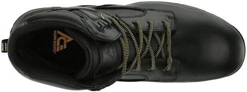 ACE Work Boots Burren, Men's, Women's, Unisex Composite Toe (CT) Work Boots, Slip Resistant, Water Resistant, Black, Men's 9.5 / Women's 11 Wide | Image 4