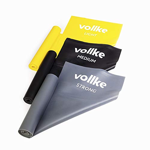 Kit Vollke Faixa Elástica Thera Band