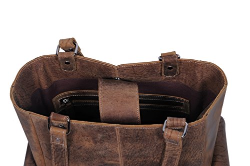 Bolso Tote de Cuero para Mujer miniatura 7
