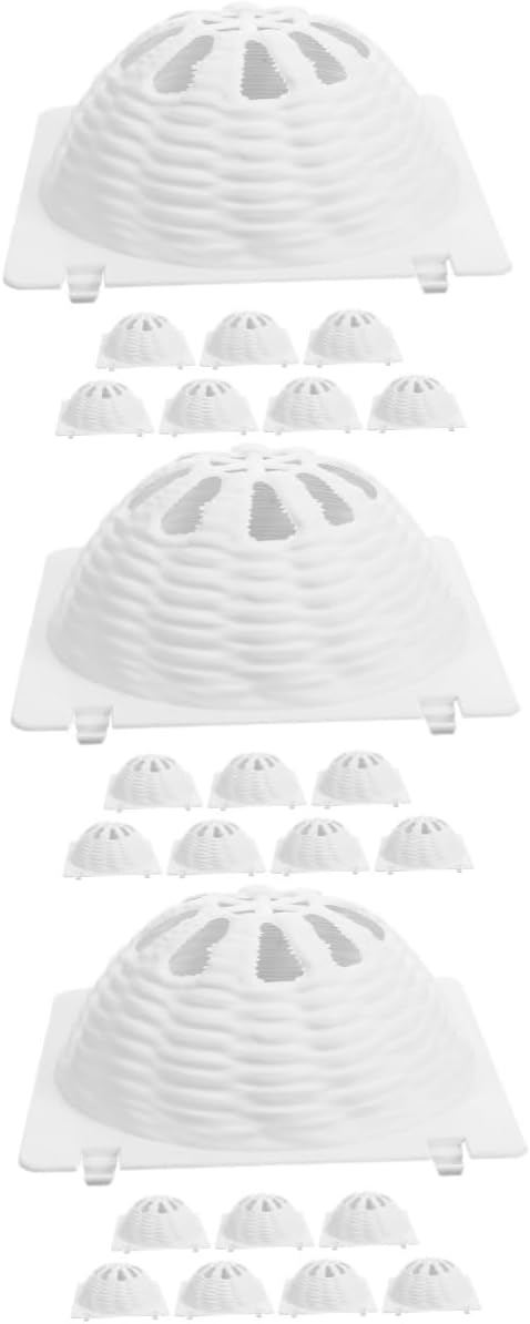 balacoo 24pcs Finch Nest Covers for Bird Hatching and Wear-Resistant Nesting Basin Lids Protects Bird Claws and Warmth for Incubation for Lovebirds Parrots and More