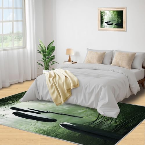 Tapete Zen Stone 3x4, suave y antideslizante, para interior miniatura 5