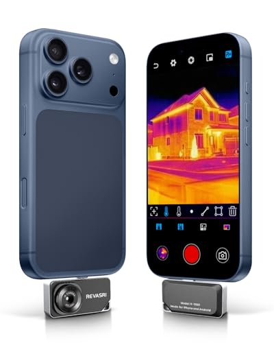 REVASRI Thermal Camera for iPhone and Android