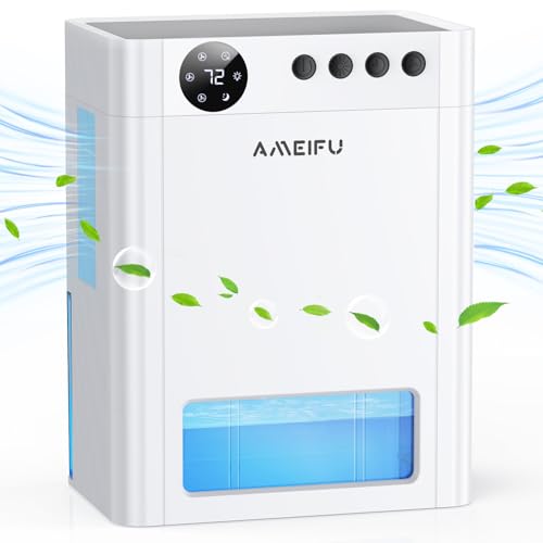 Dehumidifier, AMEIFU 1100 Sq. Ft Dehumidifier for Basement with 135