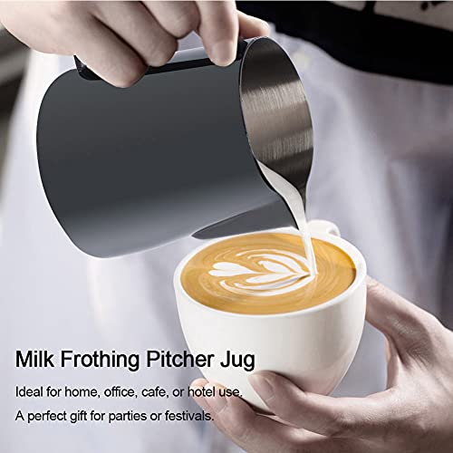 image for Jiavarry Milk Frothing Pitcher Stainless Steel Espresso Steaming Pitch