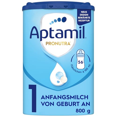 Aptamil Pronutra 1 – Anfangsmilch von Geburt an, Mit DHA, Nur Laktose,...