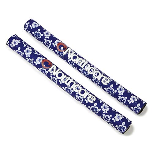 Northcore Almohadillas de Barra de Techo de Carga Ancha Hibiscus Cover