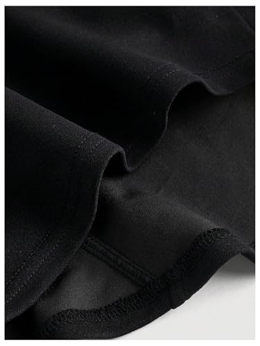 SOLY HUX Women's Y2k Tube Top Leopard Print Neck Tie Strapless Sleeveless Asymmetrical Hem Corset Crop Tops4