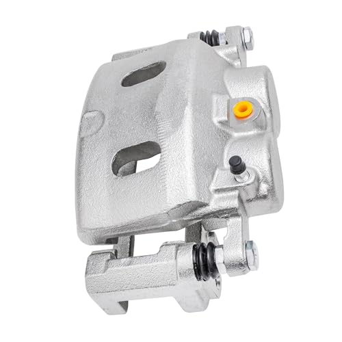 Image of Detroit Axle - Front Left Disc Brake Caliper with Bracket Replacement for 2015 2016 2017 2018 2019 Cadillac XTS