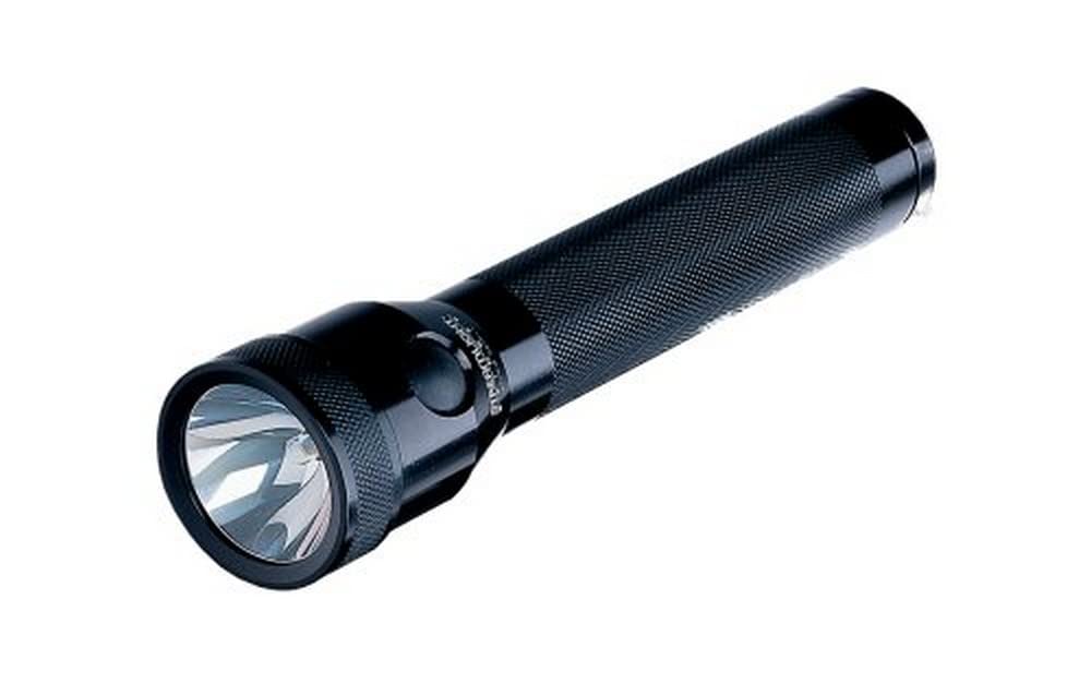 75301 Stinger Flashlight with 120V AC Cord and 1 Piggyback Holder, Black - 90 Lumens