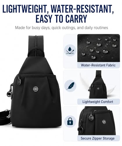 KENOFAR Sling Crossbody Bag