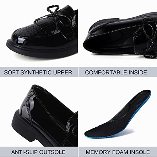 Image of VOCNTVY Loafers for Women Slip On Comfort Business Work Shoes