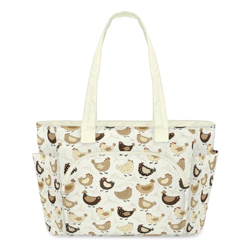 Sac fourre-tout mignon pour femme haut de gamme : grand sac à main matelassé chic et léger
