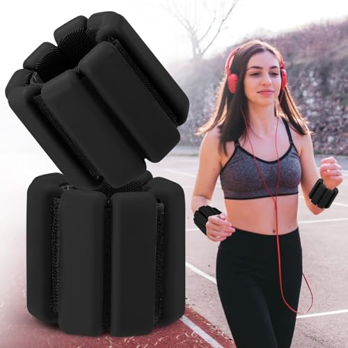 Wrist and Ankle Weights, Adjustable Wearable Weights -