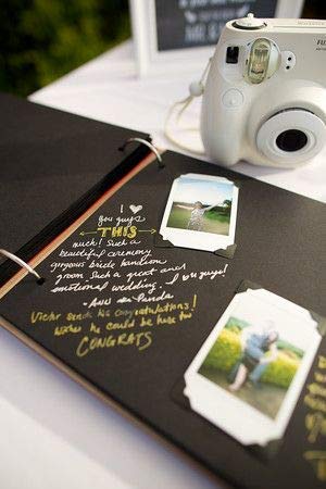 Image of Scrapbook Photo Album Memory Book With Wooden Hard Cover(14 Inch x 10 Inch, Design-3) |