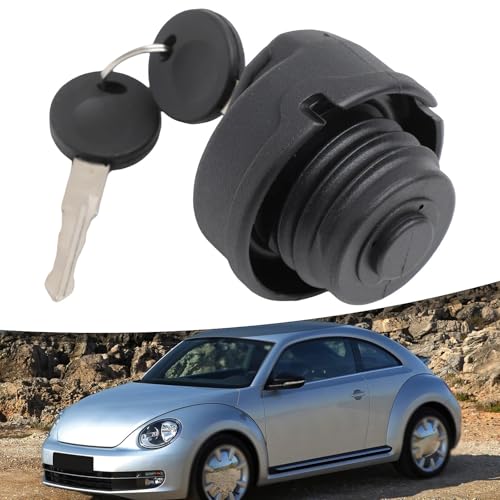 Bouchon de réservoir robuste en ABS avec double clé pour Polo, Caddy et Beetle - 7