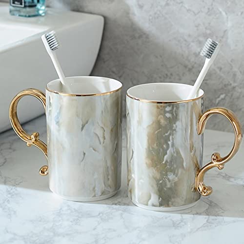 Ensemble d'accessoires de salle de bain complet avec porte brosse à dents