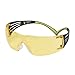 Produktbild 3M SF403AF Schutzbrille SecureFit, Gelb, Rahmen Schwarz/Grün