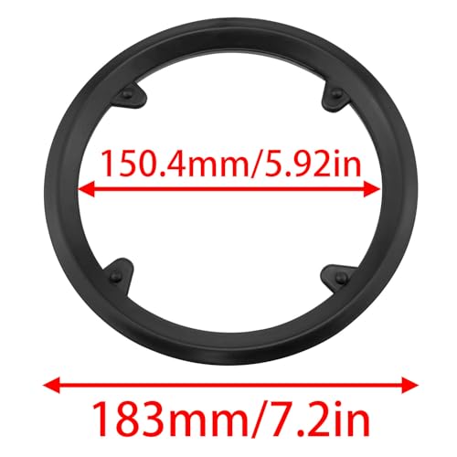 Protector de Cadena para Bicicleta Dsjnf Cubierta para Rueda de Cadena Guardabielas de Bicicleta de Montaña 1PCS miniatura 3