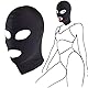 BDSM Maske von FOPS 100 % Spandex SM Maske S/M für Sklaven & Rollenspiele dehnbar bis 58 cm Augen & Mund frei atmungsaktiv & bequem perfekt für heiße Kontrolle & Reizspiele schwarz FOPS B23-1
