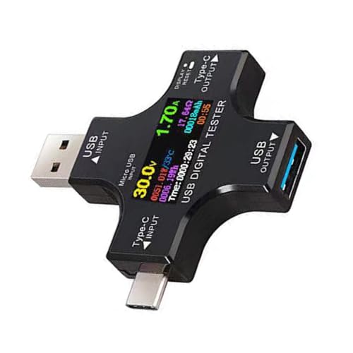 RGYBAO 2 in 1 Type C USBeX^[ fW^}`[^[ LCDXN[ dd[^[ d&d̃AbvO[h
