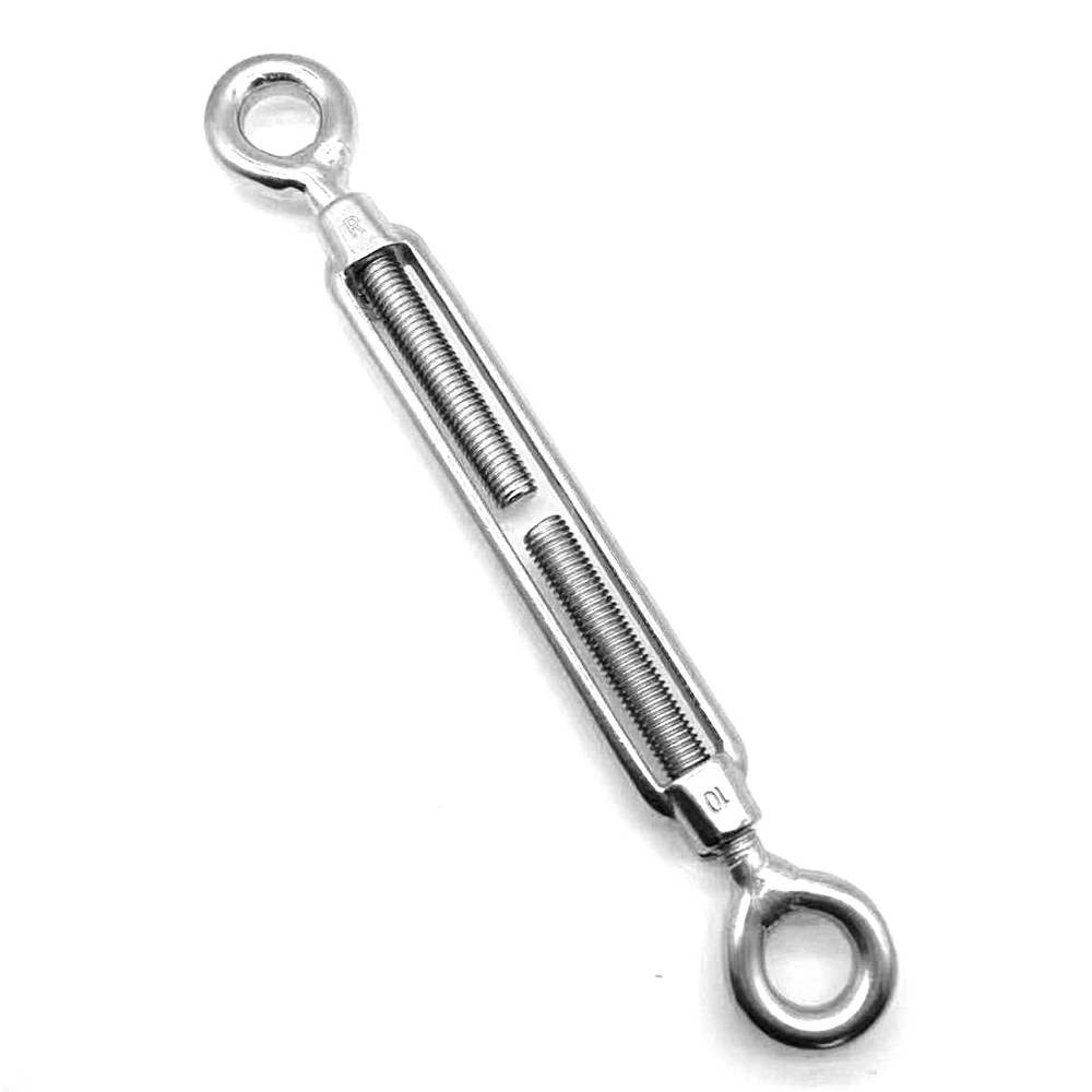 Tendeur à vis double œil haute résistance mécanique en inox 240mm